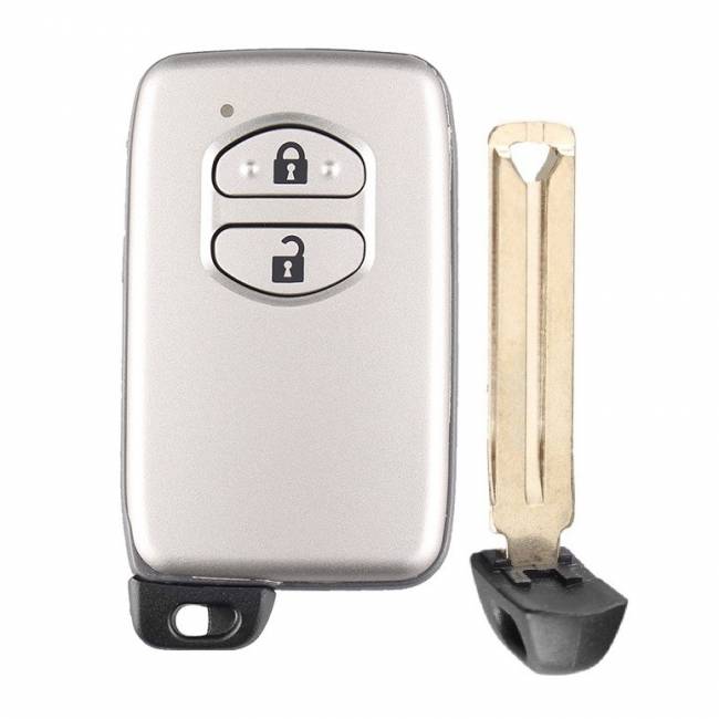 Корпус смарт ключа TOYOTA 2 кнопки + вставка TOY48 — для бизнеса и офиса Корпус смарт ключа TOYOTA 2 кнопки + вставка TOY48 — для бизнеса и офиса