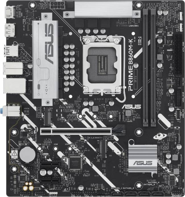 Материнская плата ASUS PRIME B860M-K — для бизнеса и офиса