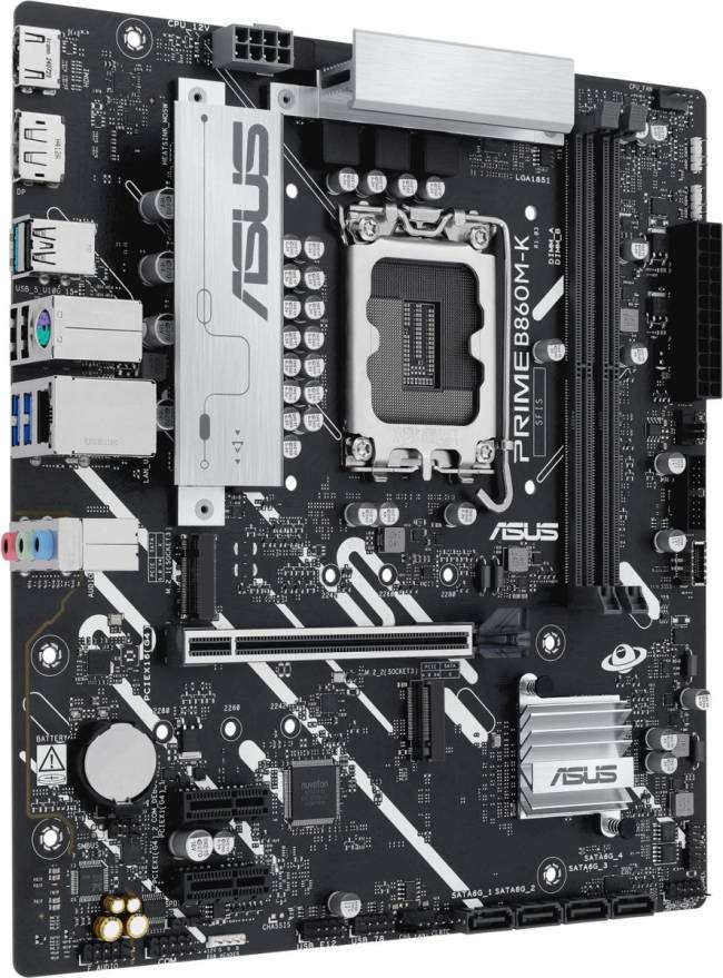 Материнская плата ASUS PRIME B860M-K — для бизнеса и офиса