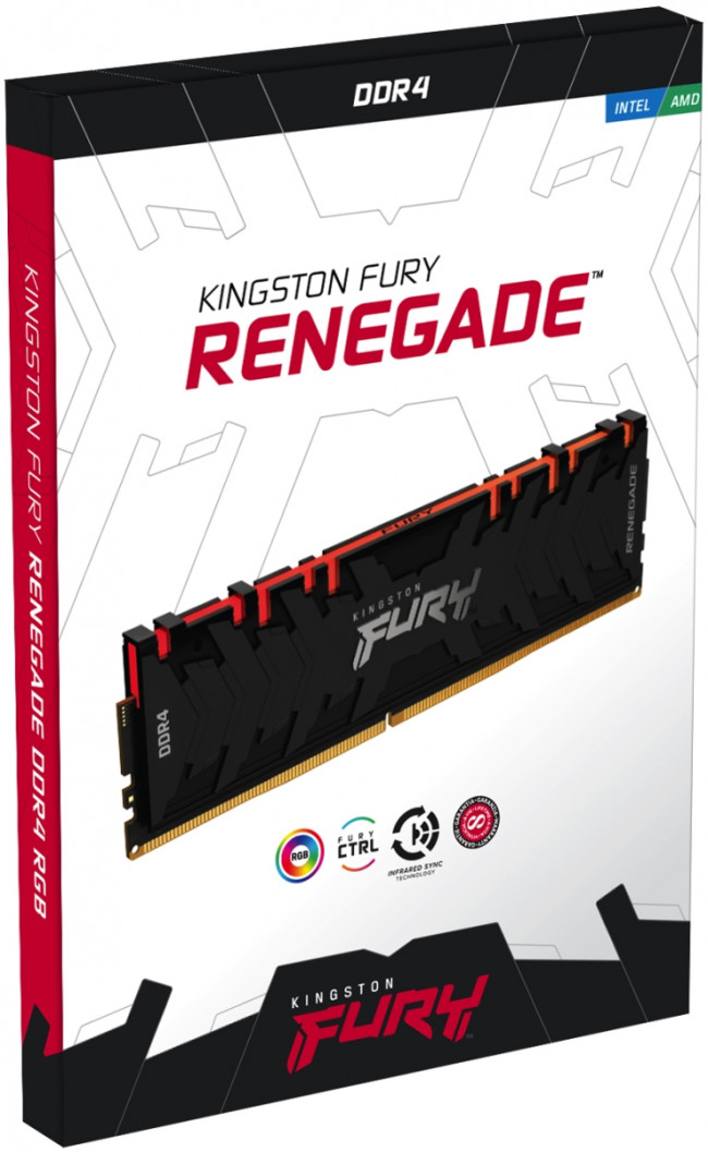 Память оперативная Kingston FURY Renegade RGB KF436C16RBAK2/16 — для бизнеса и офиса