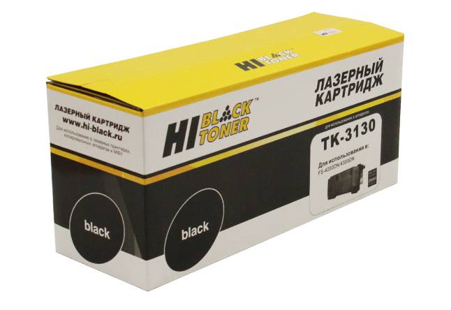 Тонер-картридж Hi-Black (HB-TK-3130) для Kyocera FS-4200DN/4300DN/ECOSYS M3550iDN,25K — для бизнеса и офиса