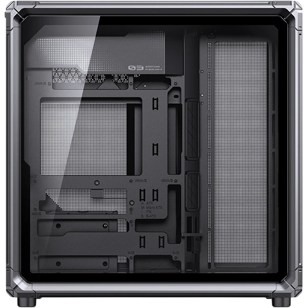 Корпус без блока питания JONSBO X400 Grey — для бизнеса и офиса Корпус без блока питания JONSBO X400 Grey — для бизнеса и офиса