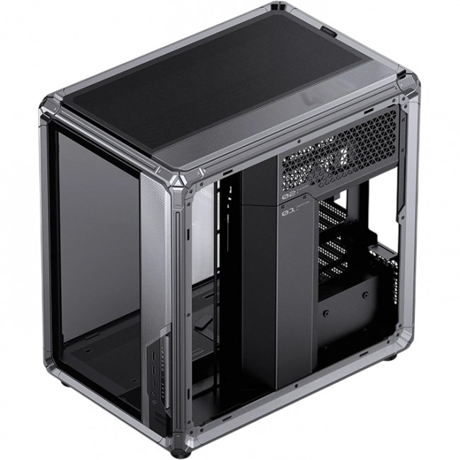 Корпус без блока питания JONSBO X400 Grey — для бизнеса и офиса Корпус без блока питания JONSBO X400 Grey — для бизнеса и офиса