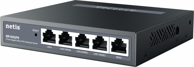 Маршрутизатор Netis NR105GPE — для бизнеса и офиса Маршрутизатор Netis NR105GPE — для бизнеса и офиса