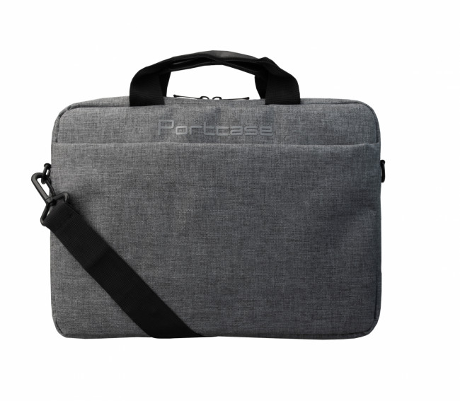 Сумка для ноутбука нейлон PORTcase KCB-164 Grey — для бизнеса и офиса