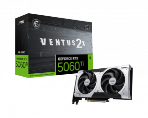 Видеокарта MSI GeForce RTX 5060 Ti 8G VENTUS 2X PLUS