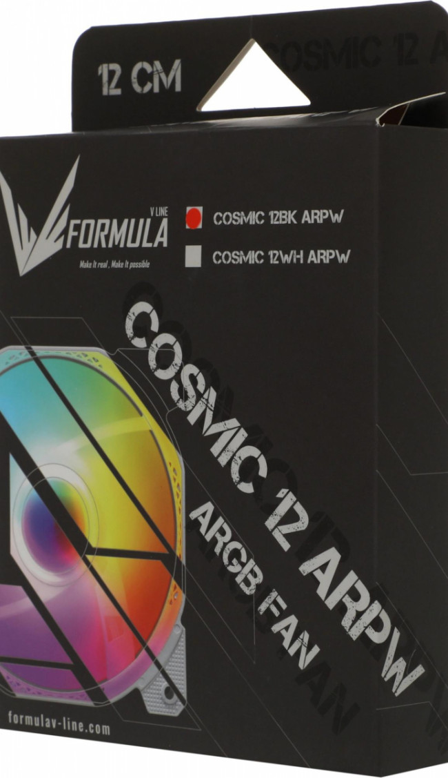 Вентилятор для корпуса Formula COSMIC 12BK ARPW — для бизнеса и офиса