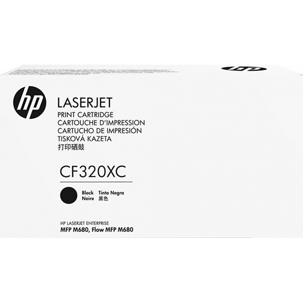 Тонер-картридж HP 653X Black LaserJet Contract Toner Cartridge (CF320XC) — для бизнеса и офиса