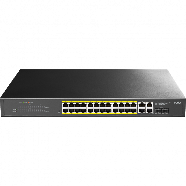Коммутатор Cudy GS1028EPS2 — для бизнеса и офиса