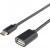 Кабель 0.1 m type-c <=> USB OTG Кабель Atcom 0.1 м (AT4716) — для бизнеса и офиса