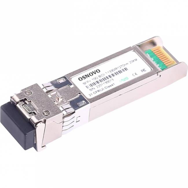 Трансивер OSNOVO SFP-S1LC15-10G-1330-1270 — для бизнеса и офиса