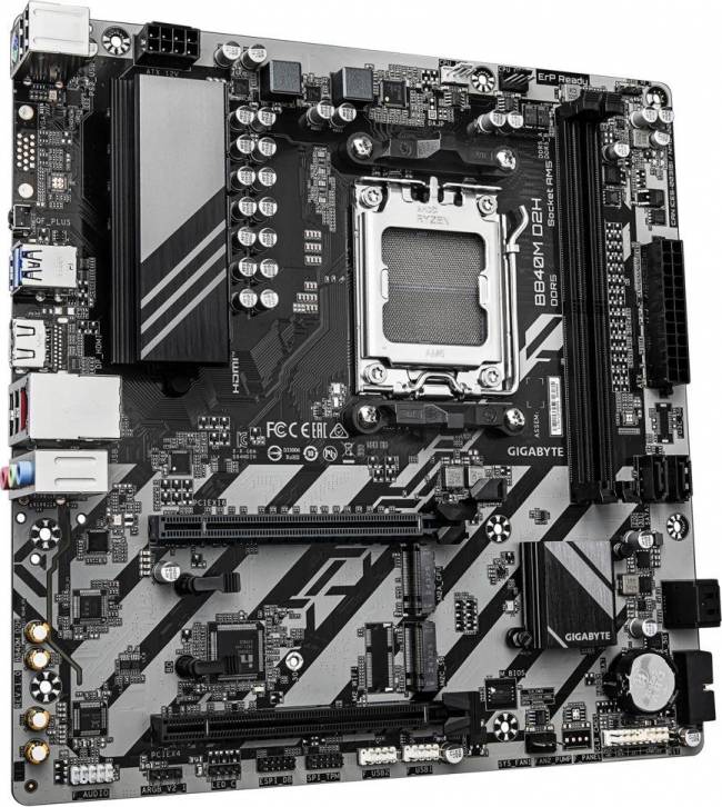 Материнская плата Gigabyte B840M D2H — для бизнеса и офиса