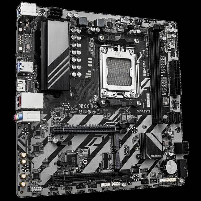 Материнская плата Gigabyte B840M D2H — для бизнеса и офиса