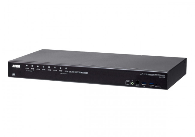 KVM-переключатель 8-Port USB 3.0 4K DisplayPort KVM Switch (CS19208) ATEN CS19208 — для бизнеса и офиса