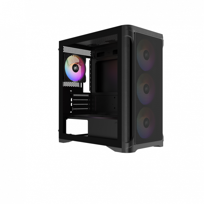 Корпус ПК без блока питания SAMA S31-BKMMA4X1-GL — для бизнеса и офиса
