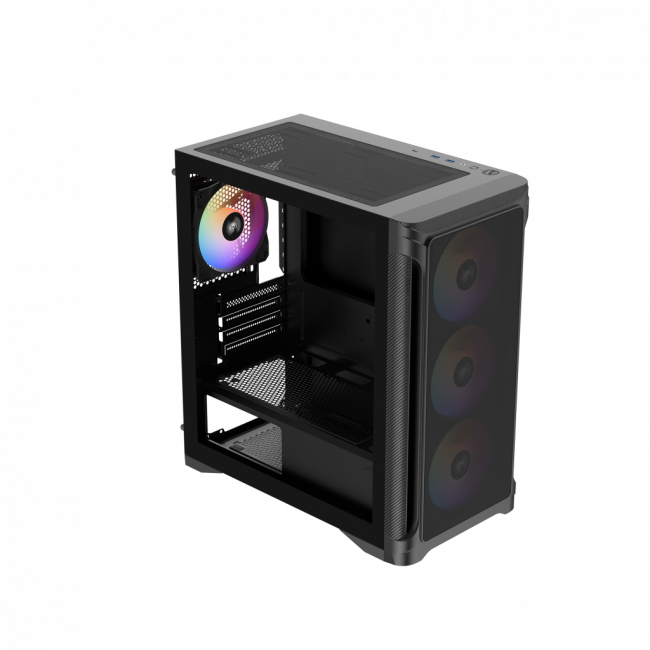 Корпус ПК без блока питания SAMA S31-BKMMA4X1-GL — для бизнеса и офиса