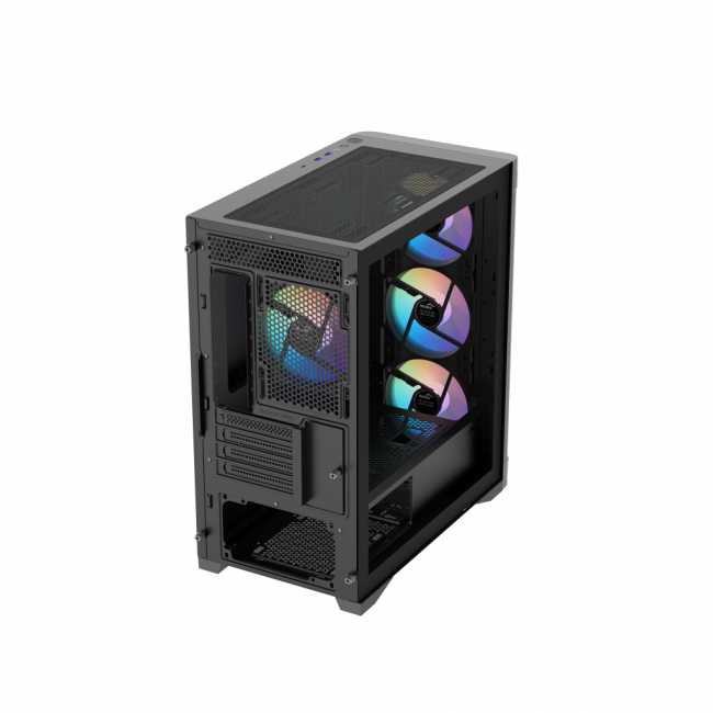 Корпус ПК без блока питания SAMA S31-BKMMA4X1-GL — для бизнеса и офиса
