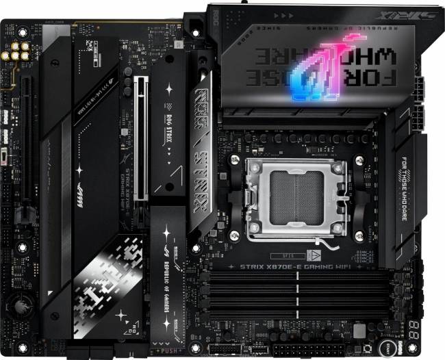 Материнская плата ASUS ROG STRIX X870E-E GAMING WIFI — для бизнеса и офиса Материнская плата ASUS ROG STRIX X870E-E GAMING WIFI — для бизнеса и офиса