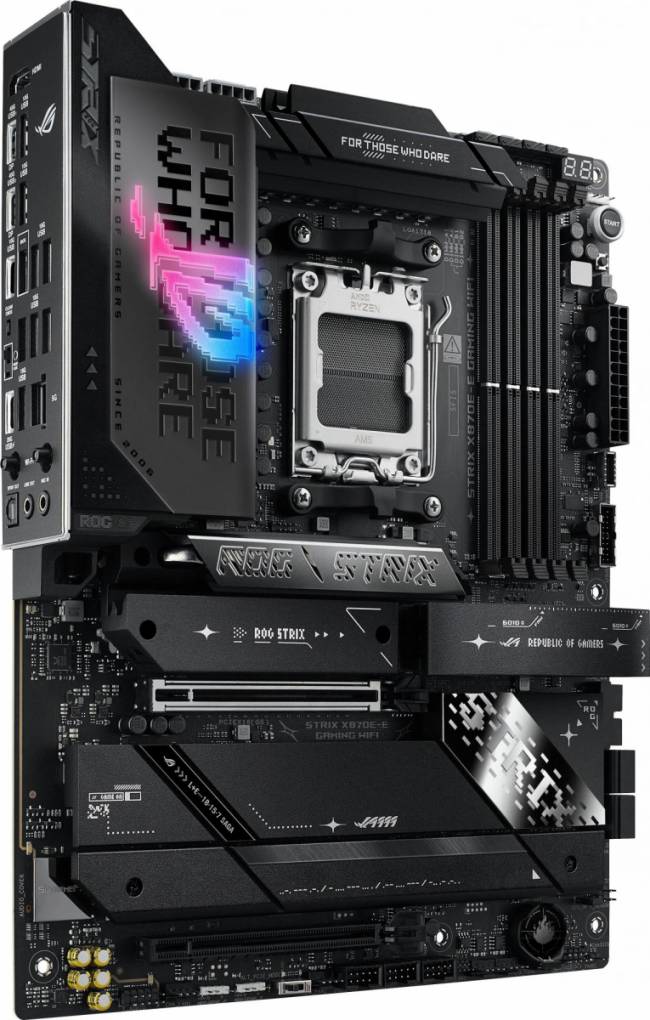 Материнская плата ASUS ROG STRIX X870E-E GAMING WIFI — для бизнеса и офиса Материнская плата ASUS ROG STRIX X870E-E GAMING WIFI — для бизнеса и офиса