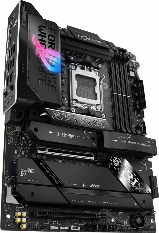 Материнская плата ASUS ROG STRIX X870E-E GAMING WIFI — для бизнеса и офиса Материнская плата ASUS ROG STRIX X870E-E GAMING WIFI — для бизнеса и офиса