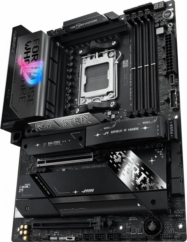 Материнская плата ASUS ROG STRIX X870E-E GAMING WIFI — для бизнеса и офиса Материнская плата ASUS ROG STRIX X870E-E GAMING WIFI — для бизнеса и офиса
