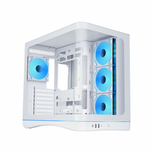 Корпус ПК без блока питания SAMA V62S-WHADA4X1-GL — для бизнеса и офиса Корпус ПК без блока питания SAMA V62S-WHADA4X1-GL — для бизнеса и офиса