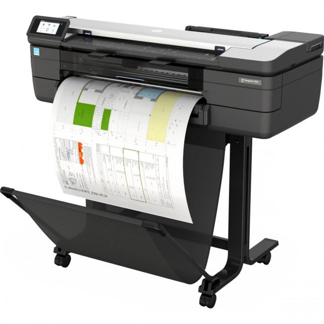 Струйное МФУ HP DesignJet T830 24-in MFP — для бизнеса и офиса