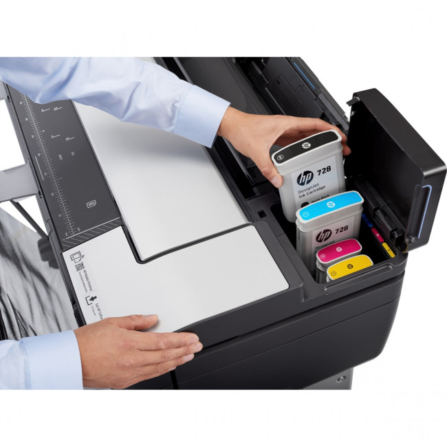 Струйное МФУ HP DesignJet T830 24-in MFP — для бизнеса и офиса
