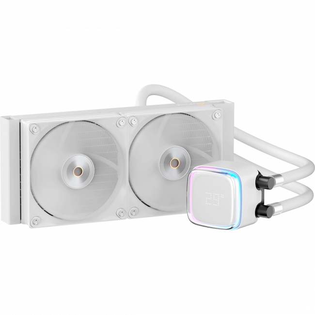 Система жидкостного охлаждения Ocypus Iota-L24-WH2ANWNN00X-GL White — для бизнеса и офиса