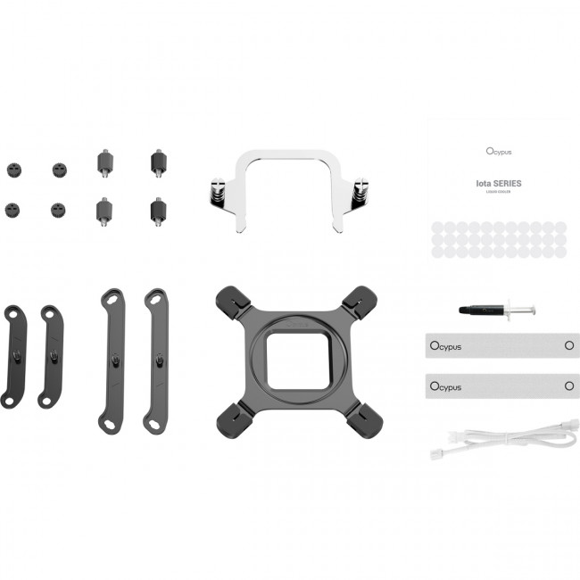 Система жидкостного охлаждения Ocypus Iota-L24-WH2ANWNN00X-GL White — для бизнеса и офиса
