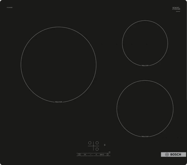 Встраиваемая индукционная панель BOSCH BOSCH PUC61RBB5E — для бизнеса и офиса