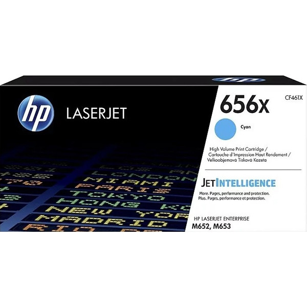 Тонер-картридж HP 656X Cyan Original LaserJet Toner Cartridge (CF461X)