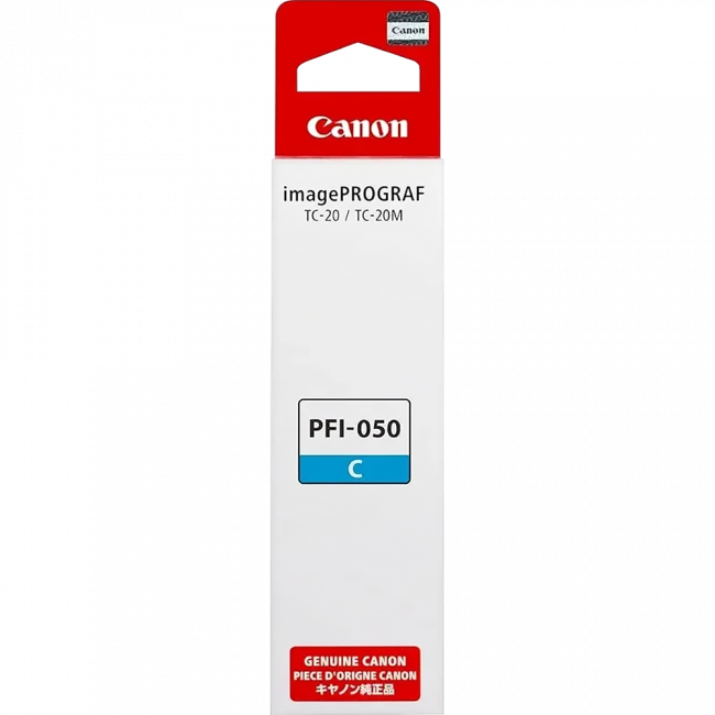 Картридж Canon PFI-050C CYAN (5699C001) — для бизнеса и офиса