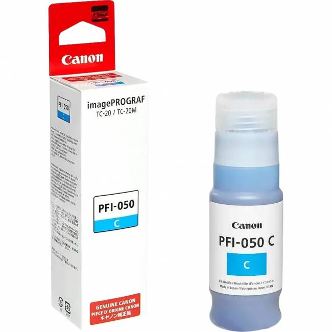 Картридж Canon PFI-050C CYAN (5699C001) — для бизнеса и офиса