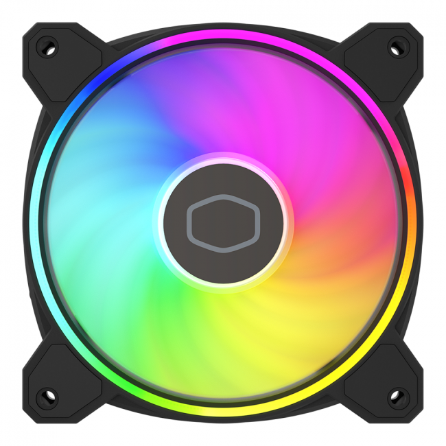 Кулер для корпуса 1 Ватт Cooler Master MasterFan MF120 Halo2 — для бизнеса и офиса
