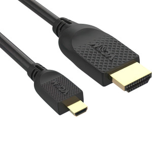 Кабель HDMI-19M --MicroHDMI-19M ver 2.0 1.8m VCOM <CG587-1.8M> VCOM CG587-1.8M