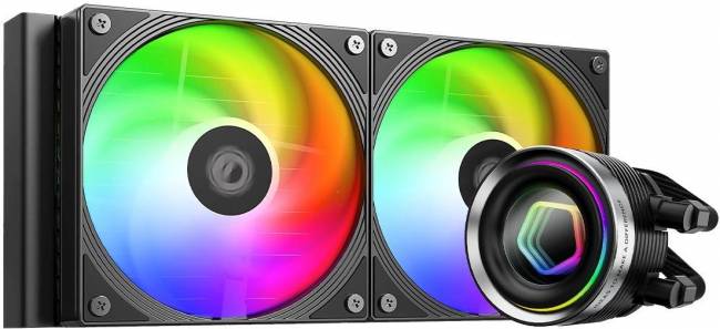 Система водяного охлаждения ID-COOLING FX240 INF — для бизнеса и офиса Система водяного охлаждения ID-COOLING FX240 INF — для бизнеса и офиса
