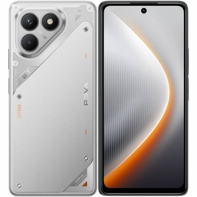 Смартфон TECNO LJ6 256+8 MAGIC SILVER — для бизнеса и офиса