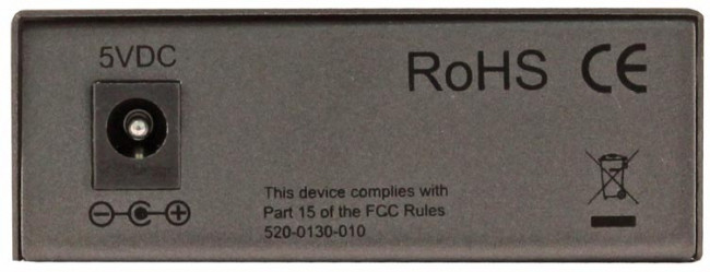 Медиаконвертер OSNOVO OMC-100-11S5b — для бизнеса и офиса Медиаконвертер OSNOVO OMC-100-11S5b — для бизнеса и офиса