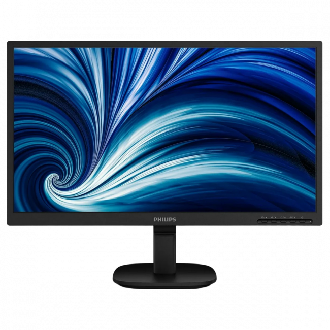 Монитор Philips 24B2N2100L 23.8'', 1920x1080, IPS, 100hz, 50M:1, 250cd, 4ms, VGA, HDMI 1.4, VESA, 3Y, Black Philips 24B2N2100L — для бизнеса и офиса