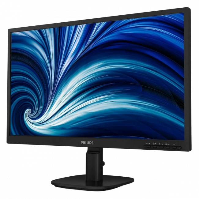 Монитор Philips 24B2N2100L 23.8'', 1920x1080, IPS, 100hz, 50M:1, 250cd, 4ms, VGA, HDMI 1.4, VESA, 3Y, Black Philips 24B2N2100L — для бизнеса и офиса