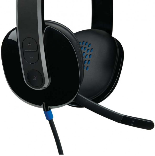 Гарнитура Logitech Headset Н540 USB — для бизнеса и офиса