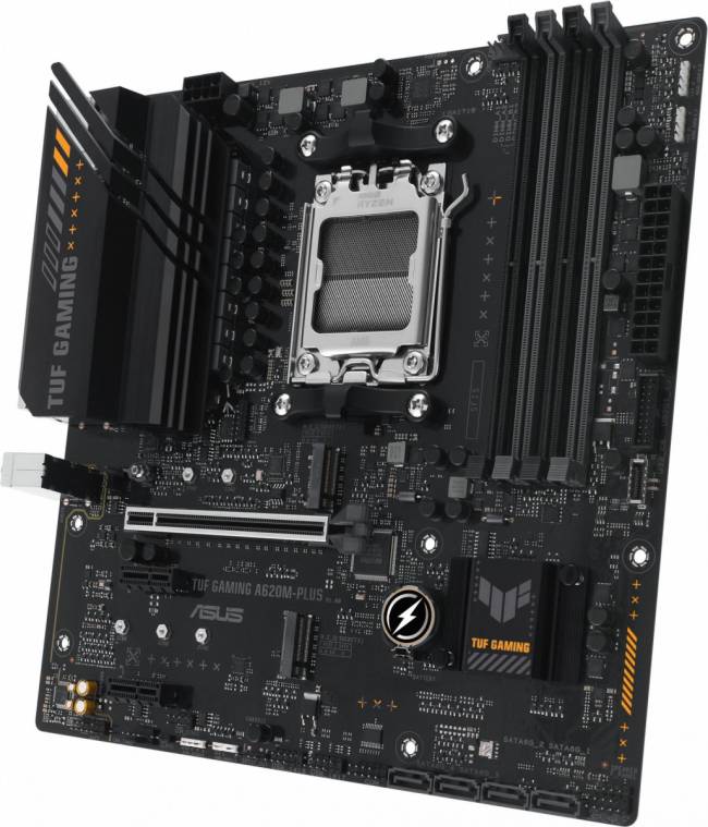 Материнская плата ASUS TUF GAMING A620M-PLUS — для бизнеса и офиса