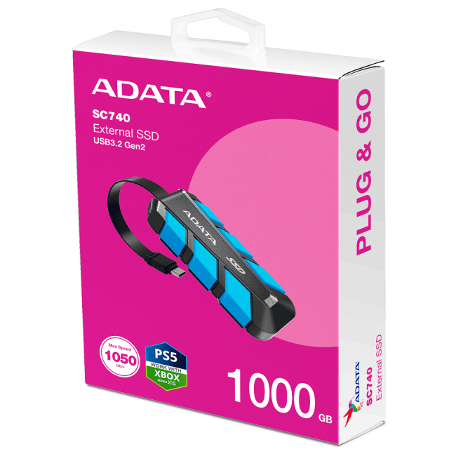 Твердотельный накопитель ADATA SC740-1000G-CBU — для бизнеса и офиса Твердотельный накопитель ADATA SC740-1000G-CBU — для бизнеса и офиса