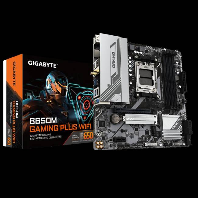 Материнская плата Gigabyte B650M GAMING PLUS WIFI_Gigabyte — для бизнеса и офиса