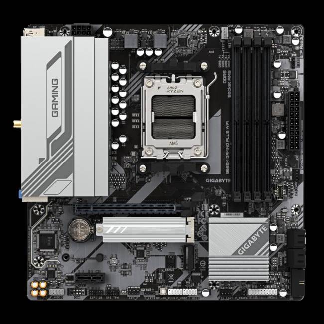 Материнская плата Gigabyte B650M GAMING PLUS WIFI_Gigabyte — для бизнеса и офиса