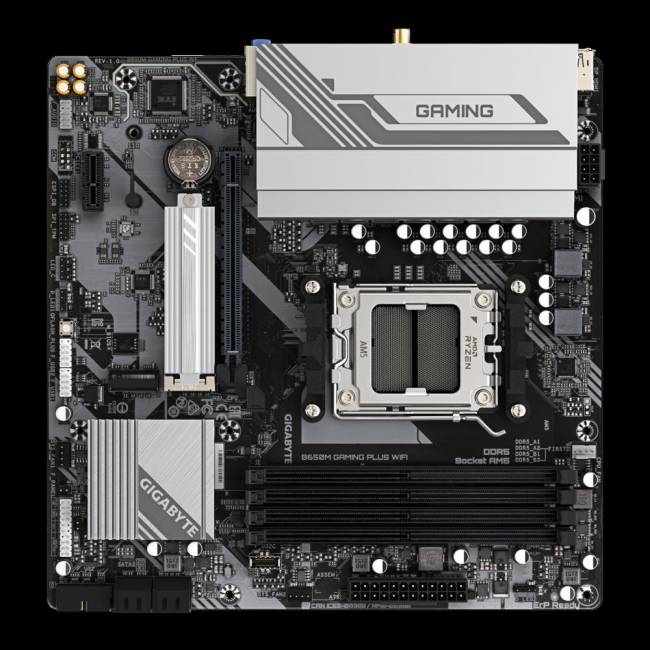 Материнская плата Gigabyte B650M GAMING PLUS WIFI_Gigabyte — для бизнеса и офиса