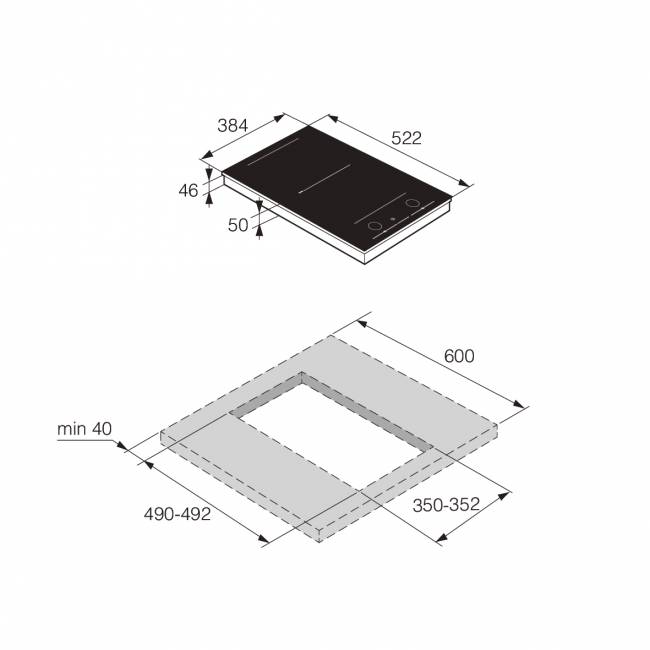Варочная панель ASKO Asko HID352GC — для бизнеса и офиса Варочная панель ASKO Asko HID352GC — для бизнеса и офиса
