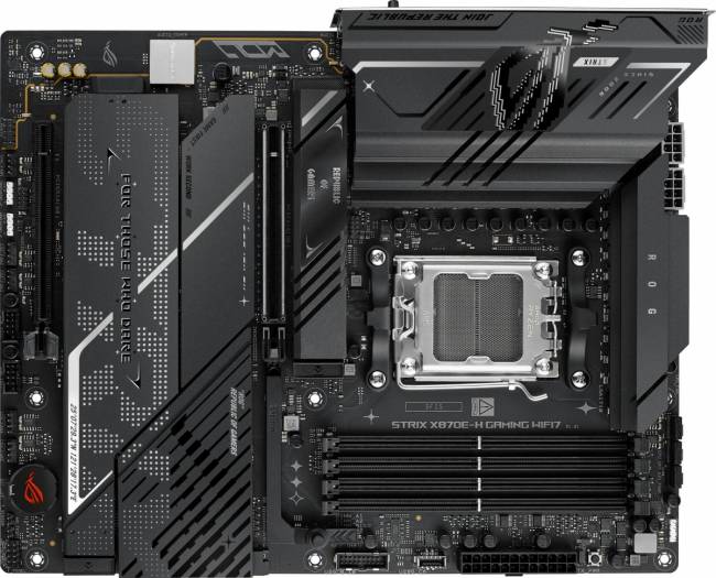 Материнская плата ASUS ROG STRIX X870E-H GAMING WIFI7 — для бизнеса и офиса