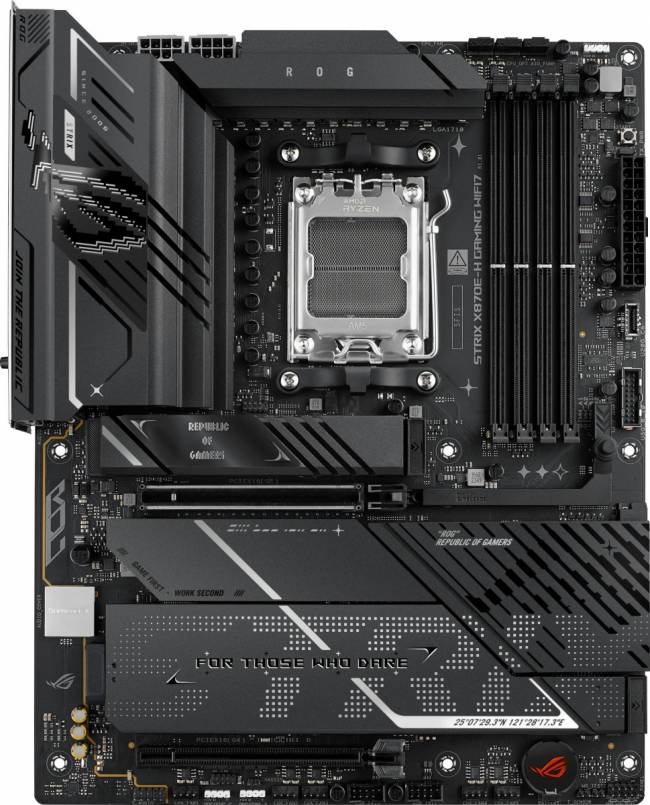 Материнская плата ASUS ROG STRIX X870E-H GAMING WIFI7 — для бизнеса и офиса